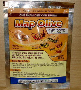 Thuốc diệt côn trùng Map Olive 10WP